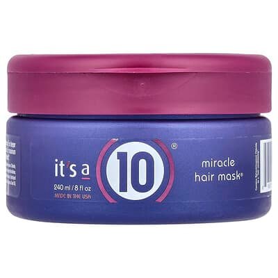 صورة منتج It's a 10 It S A 10 Miracle Hair Mask 8 Fl Oz 240 Ml بحجم 240