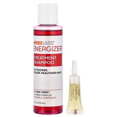 صورة منتج Hobe Labs Hobe Labs Energizer Treatment Shampoo for Thicker Fuller Healthier Hair 4 Fl Oz 118 Ml بحجم 118 مل