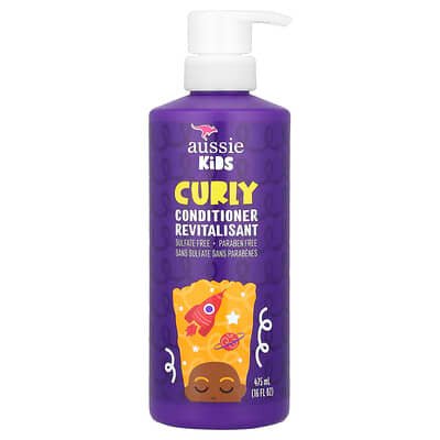 صورة منتج Aussie Aussie Kids Curly Conditioner Sunny Tropical Fruit 16 Fl Oz 475 Ml بحجم 475 مل