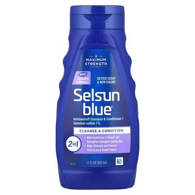 صورة منتج Selsun Blue Selsun Blue 2 in 1 Antidandruff Shampoo Conditioner 11 Fl Oz 325 Ml بحجم 325 مل
