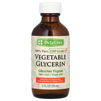 صورة منتج De La Cruz De La Cruz 100 Pure Vegetable Glycerin 2 Fl Oz 59 Ml بحجم 59 مل
