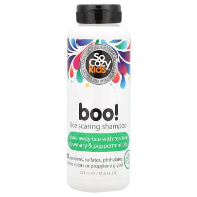 صورة منتج SoCozy Socozy Kids Boo Lice Scaring Shampoo 10 5 Fl Oz 311 Ml بحجم 311 مل