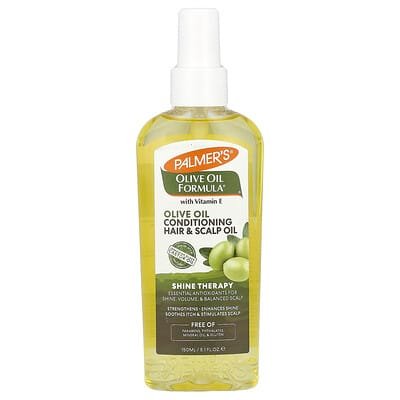 صورة منتج Palmer's Palmer S Olive Oil Formula With Vitamin E Conditioning Hair Scalp Oil Shine Therapy بحجم 150 مل