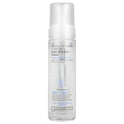 صورة منتج Giovanni Giovanni Mousse Air Turbo Charged Hair Styling Foam Medium to Firm Hold 7 Fl Oz 207 Ml بحجم 207 مل