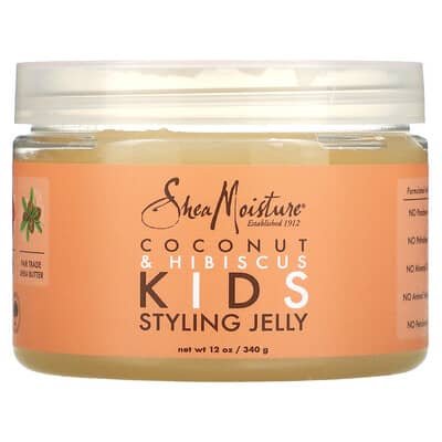 صورة منتج SheaMoisture Sheamoisture Kids Styling Jelly Coconut Hibiscus 12 Oz 340 G بحجم 340 جم