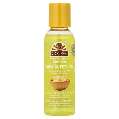 صورة منتج Okay Pure Naturals Okay Pure Naturals Blended Shea Butter Oil بحجم 59