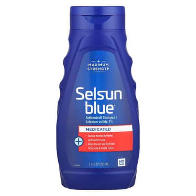 صورة منتج Selsun Blue Selsun Blue Antidandruff Shampoo Medicated 11 Fl Oz 325 Ml بحجم 325 مل