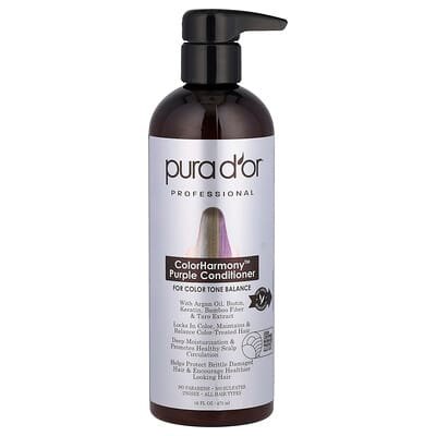 صورة منتج Pura D'or Pura D Or Professional Colorharmony Purple Conditioner بحجم 473 مل