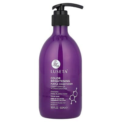 صورة منتج Luseta Beauty Luseta Beauty Color Brightening Purple Conditioner For Blonde Gray Hair بحجم 500