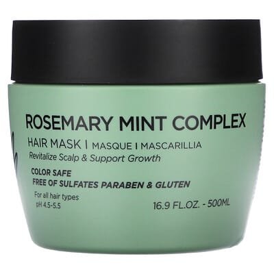صورة منتج Luseta Beauty Luseta Beauty Rosemary Mint Complex Hair Mask for All Hair Types 16 9 Fl Oz 500 Ml بحجم 500