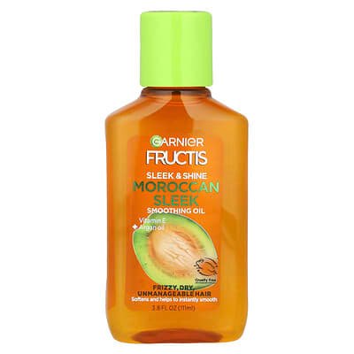 صورة منتج Garnier Garnier Fructis Sleek Shine Moroccan Sleek Smoothing Oil بحجم 111 مل