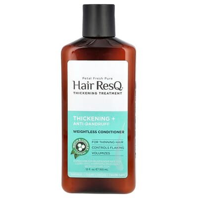صورة منتج Petal Fresh Petal Fresh Hair Resq Weightless Conditioner Anti Dandruff 12 Fl Oz 355 Ml بحجم 355 مل