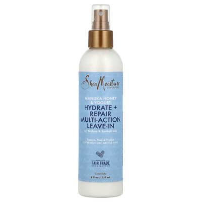 صورة منتج SheaMoisture Sheamoisture Hydrate Repair Multi Action Leave in Manuka Honey Yogurt 8 Fl Oz 237 Ml بحجم 237 مل