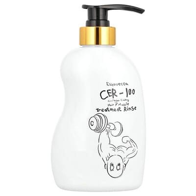صورة منتج Elizavecca Elizavecca Cer 100 Collagen Coating Hair A Muscle Treatment Rinse 16 9 Fl Oz 500 Ml بحجم 500 مل