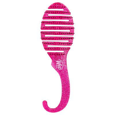 صورة منتج Wet Brush Wet Brush Shower Detangler Brush Pink Glitter بحجم 1 count
