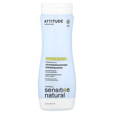 صورة منتج ATTITUDE Attitude Oatmeal Sensitive Natural Volume Shine Shampoo Unscented بحجم 473
