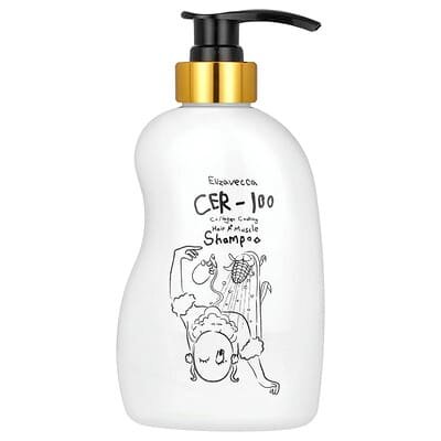 صورة منتج Elizavecca Elizavecca Cer 100 Collagen Coating Hair A Muscle Shampoo 16 9 Fl Oz 500 Ml بحجم 500 مل