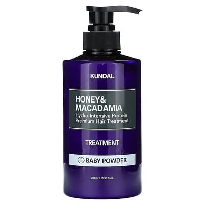 صورة منتج Kundal Kundal Honey Macadamia Treatment Baby Powder 16 9 Fl Oz 500 Ml بحجم 500 مل