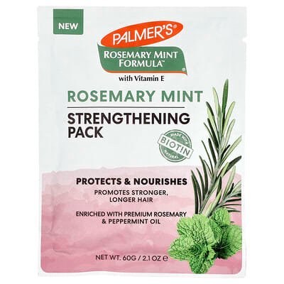 صورة منتج Palmer's Palmer S Rosemary Mint Formula with Vitamin E Strengthening Pack 2 1 Oz 60 G بحجم 60 جم