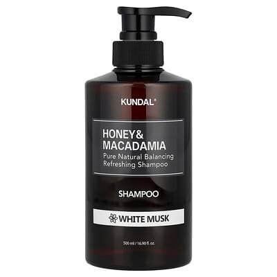 صورة منتج Kundal Kundal Honey Macadamia Shampoo White Musk 16 9 Fl Oz 500 Ml بحجم 500 مل