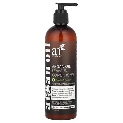 صورة منتج artnaturals Artnaturals Argan Oil Leave in Conditioner for Dry Damaged Brittle Hair 12 Fl Oz 355 Ml بحجم 355 مل