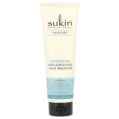صورة منتج Sukin Sukin Haircare Hydrating Replenishing Hair Masque Dry Hair Types بحجم 200 مل