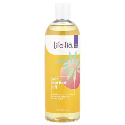 صورة منتج Life-flo Life Flo Pure Apricot Oil 16 Fl Oz 473 Ml بحجم 473