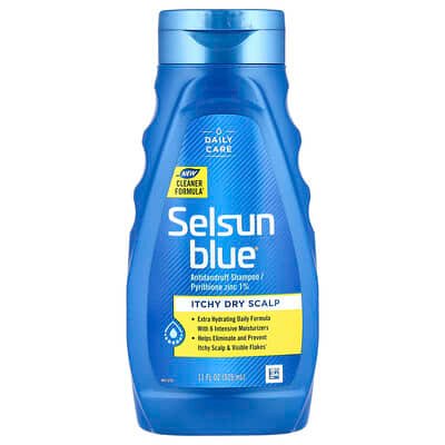 صورة منتج Selsun Blue Selsun Blue Antidandruff Shampoo Itchy Dry Scalp 11 Fl Oz 325 Ml بحجم 325 مل