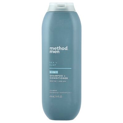 صورة منتج Method Method Men 2-in-1 Shampoo Conditioner Sea Surf بحجم 414 مل