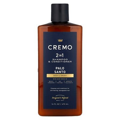 صورة منتج Cremo Cremo 2-in-1 Shampoo Conditioner Palo Santo بحجم 473 مل