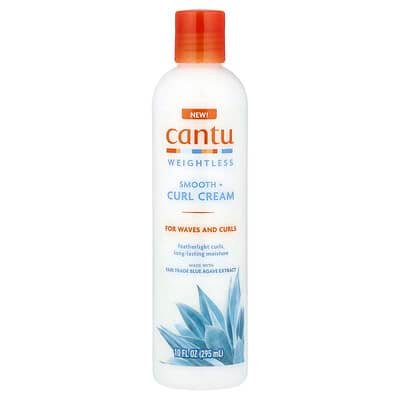 صورة منتج Cantu Cantu Weightless Smooth Curl Cream For Waves And Curls بحجم 295 مل