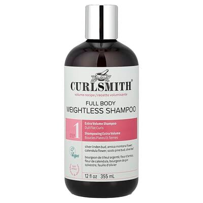 صورة منتج Curlsmith Curlsmith Full Body Weightless Shampoo Dull Flat Curls بحجم 355 مل