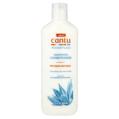 صورة منتج Cantu Cantu Weightless Smoothing Conditioner for Waves and Curls 13 5 Fl Oz 400 Ml بحجم 400 مل
