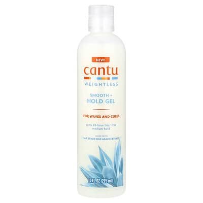 صورة منتج Cantu Cantu Weightless Smooth Hold Gel Medium Hold for Waves and Curls 10 Fl Oz 295 Ml بحجم 295 مل