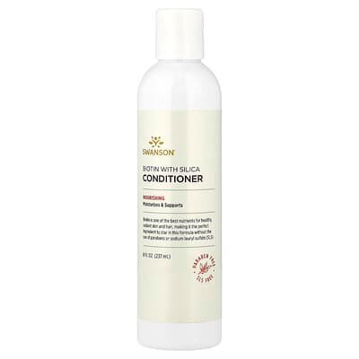 صورة منتج Swanson Vitamins Swanson Vitamins Biotin with Silica Conditioner 8 Fl Oz 237 Ml بحجم 237