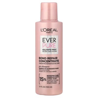 صورة منتج L'Oréal L Or Al Ever Pure Pre Shampoo Bond Repair Concentrate 5 1 Fl Oz 150 Ml بحجم 150 مل