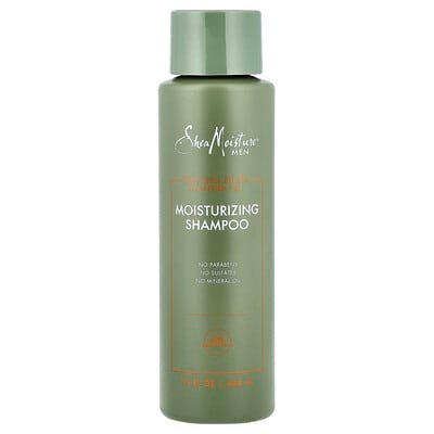 صورة منتج SheaMoisture Sheamoisture Men Moisturizing Shampoo Raw Shea Butter Mafura Oil بحجم 444 مل
