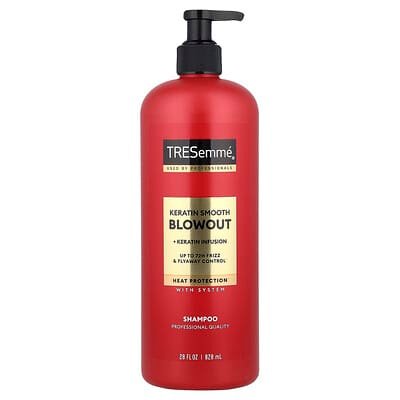 صورة منتج TRESemmé Tresemm Keratin Smooth Blowout Shampoo 28 Fl Oz 828 Ml بحجم 828 مل