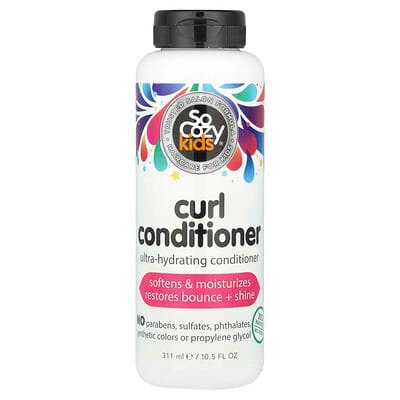صورة منتج SoCozy Socozy Kids Curl Conditioner Ultra Hydrating Conditioner 10 5 Fl Oz 311 Ml بحجم 311 مل