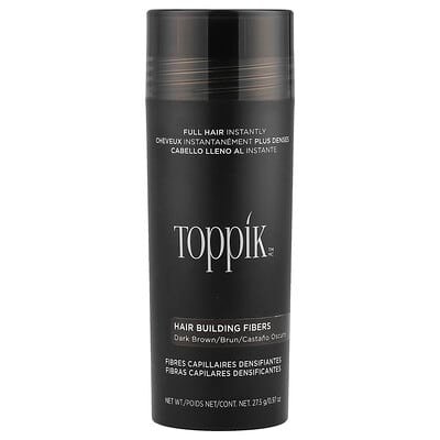 صورة منتج Toppik Toppik Hair Building Fibers Dark Brown 0 97 Oz 27 5 G بحجم 27.5 جم