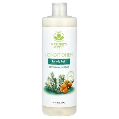 صورة منتج Mild By Nature Mild By Nature Nature S Gate Tea Tree Sea Buckthorn Conditioner For Oily Hair بحجم 473