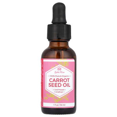 صورة منتج Leven Rose Leven Rose 100 Pure Organic Carrot Seed Oil 1 Fl Oz 30 Ml بحجم 30 مل