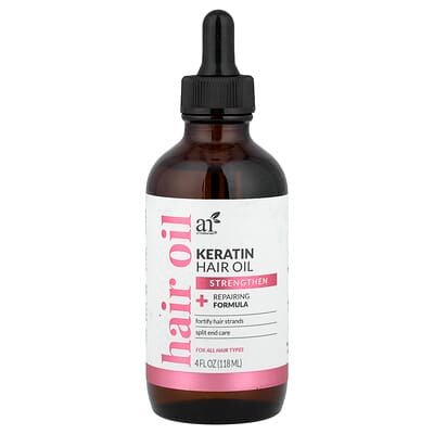 صورة منتج artnaturals Artnaturals Keratin Hair Oil for All Hair Types 4 Fl Oz 118 Ml بحجم 118 مل