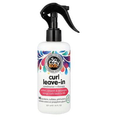 صورة منتج SoCozy Socozy Kids Curl Leave in Conditioner Therapy 8 Fl Oz 237 Ml بحجم 237 مل
