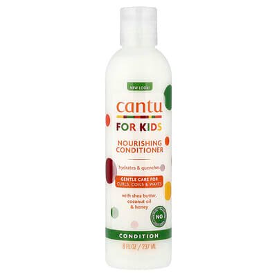 صورة منتج Cantu Cantu for Kids Nourishing Conditioner for Curls Coils Waves 8 Fl Oz 237 Ml بحجم 237 مل