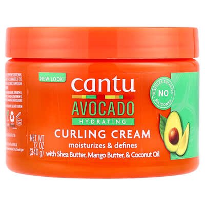صورة منتج Cantu Cantu Avocado Hydrating Curling Cream بحجم 340