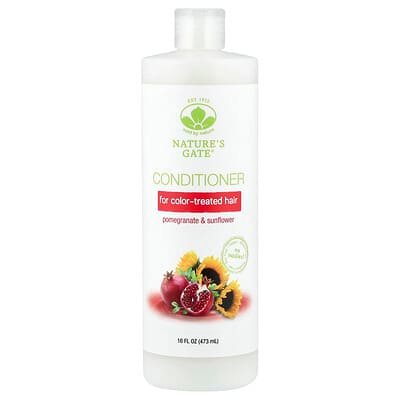 صورة منتج Mild By Nature Mild By Nature Nature S Gate Pomegranate Sunflower Conditioner for Color Treated Hair 16 Fl Oz 473 Ml بحجم 473 مل