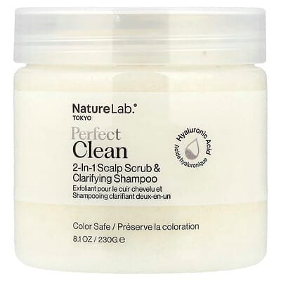 صورة منتج NatureLab Tokyo Naturelab Tokyo Perfect Clean 2-in-1 Scalp Scrub Clarifying Shampoo بحجم 230 جم