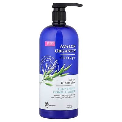 صورة منتج Avalon Organics Avalon Organics Thickening Conditioner Biotin B Complex 32 Fl Oz 946 Ml بحجم 946 مل