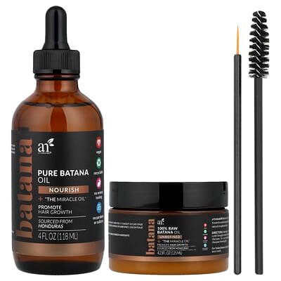 صورة منتج artnaturals Artnaturals Pure Batana Oil Hair Growth Kit 4 Piece Kit بحجم 4 count